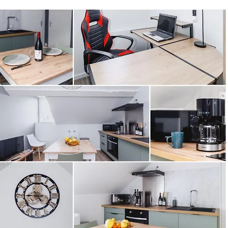 Appartement La Lucarne-wifi-netflix-parking Vichy
